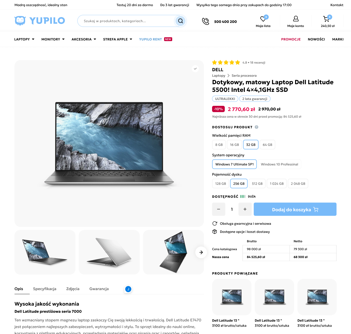 Chwalimy się! Nasze konfiguratory produktów