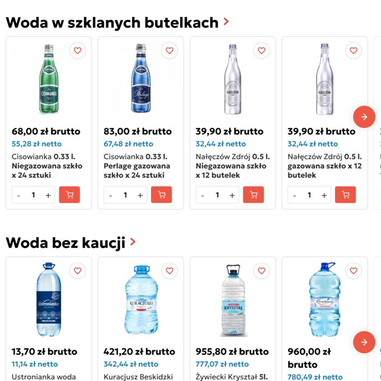 Karuzele produktowe