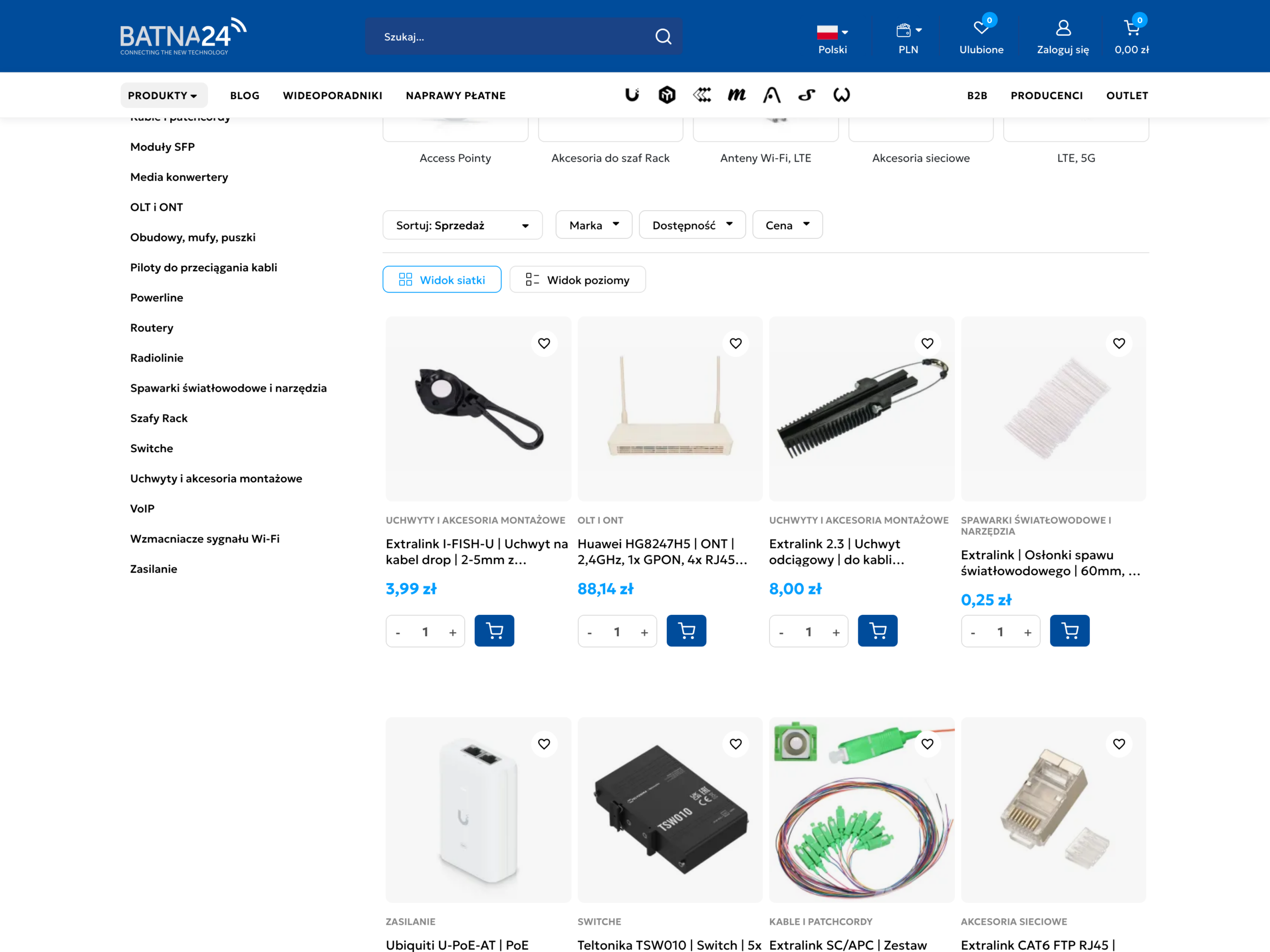 Klient filtruje po parametrze, nie po nazwie kategorii