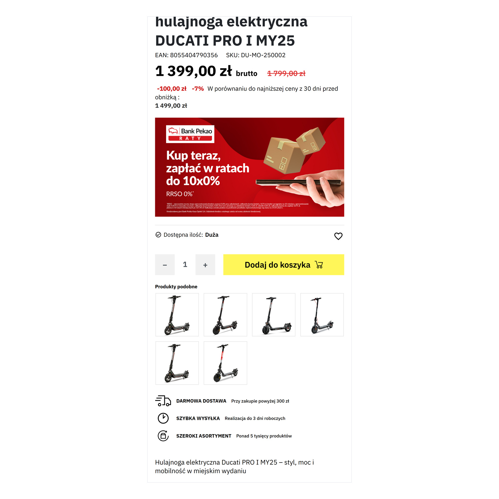 Zgodność z dyrektywą Omnibus